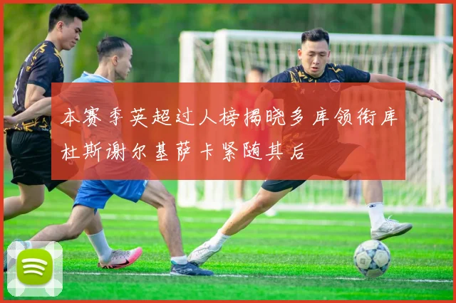 本赛季英超过人榜揭晓多库领衔库杜斯谢尔基萨卡紧随其后