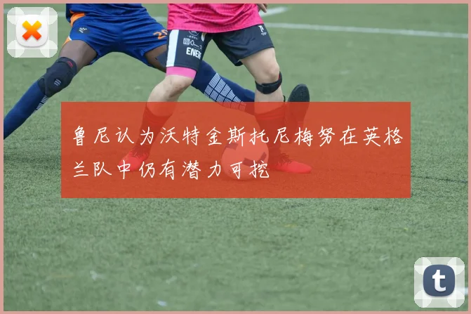 鲁尼认为沃特金斯托尼梅努在英格兰队中仍有潜力可挖