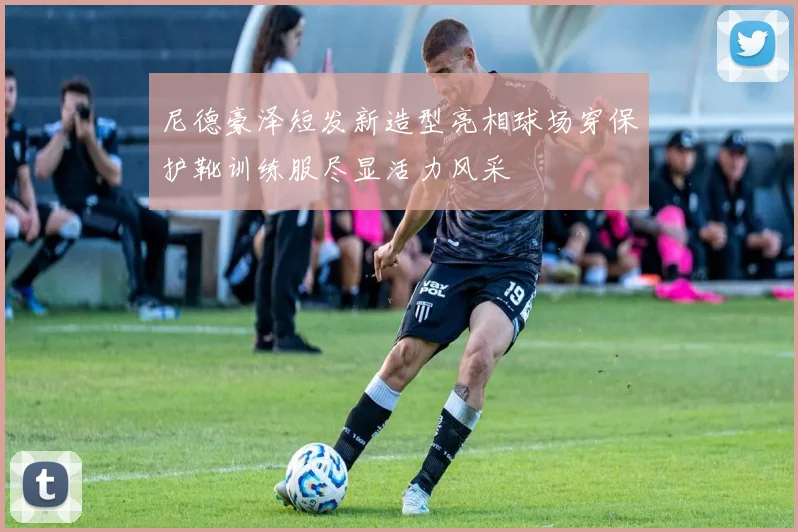 尼德豪泽短发新造型亮相球场穿保护靴训练服尽显活力风采